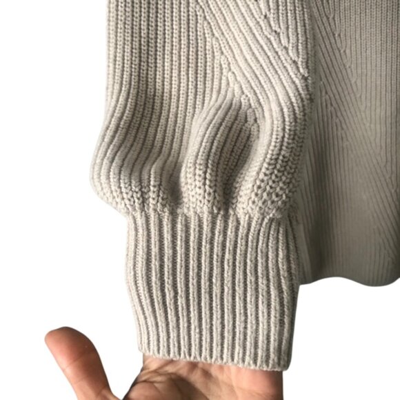 Style & Co Medium Tan Sweater Dress | Cozy, Casual Knit Dress - Picture 4 of 7